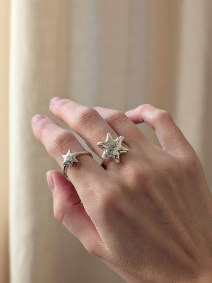 Star Ring Silver