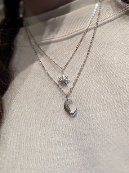 Moon Charm Silver