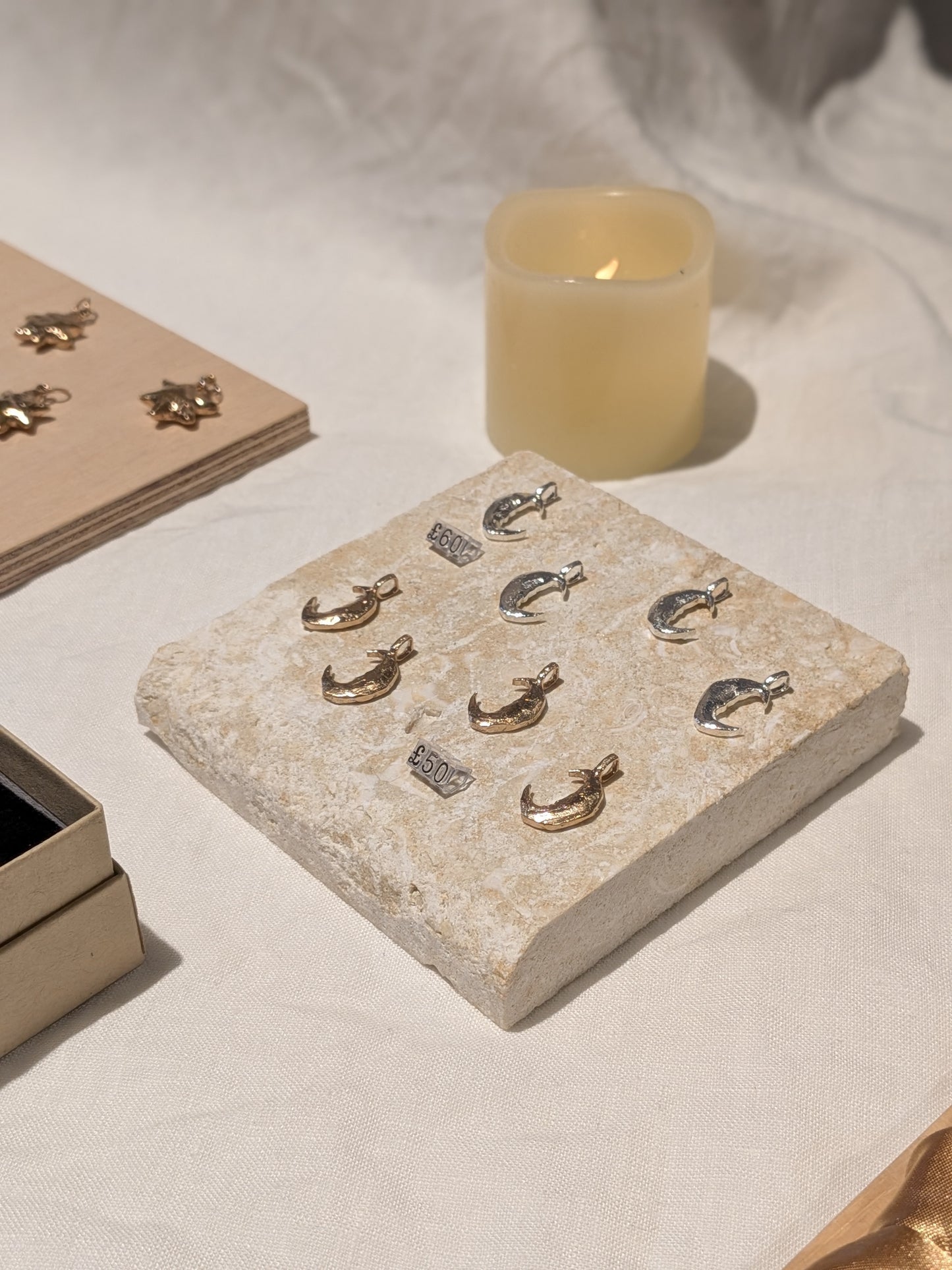 Moon Charm Bronze