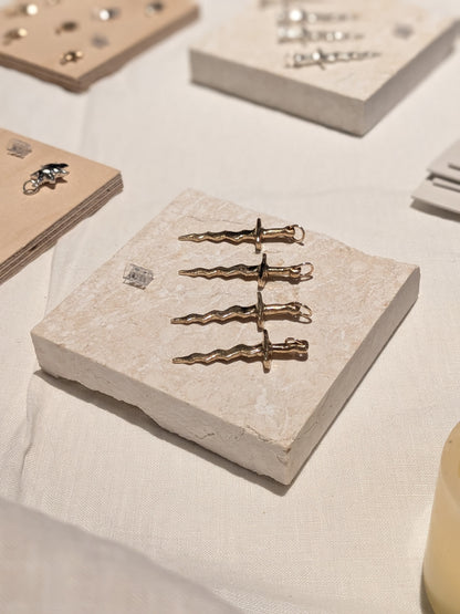 Sword Charm Bronze