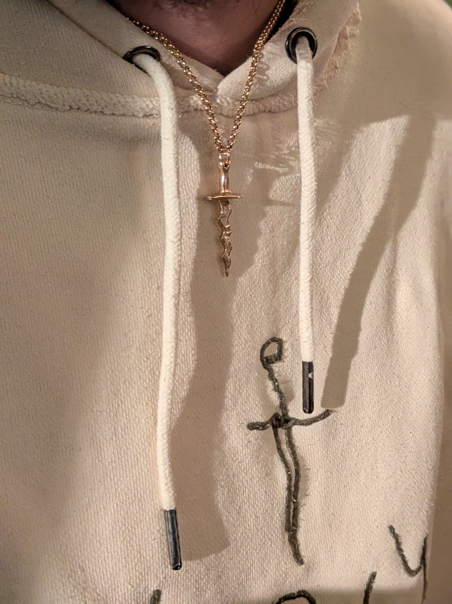 Sword Charm Bronze