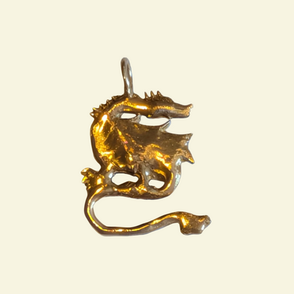 Wyvern Charm Bronze