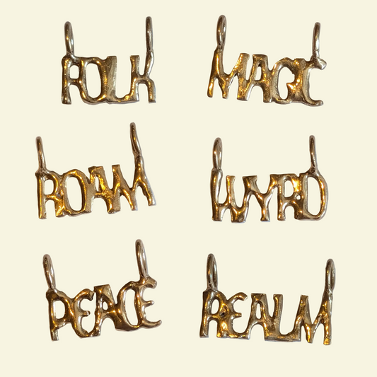 Word Charm Bronze
