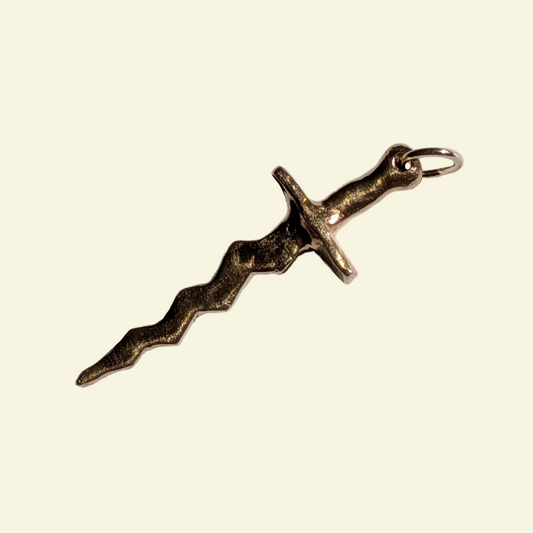 Sword Charm Bronze