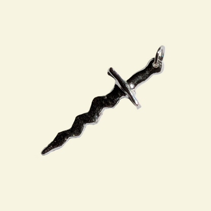 Sword Charm Silver