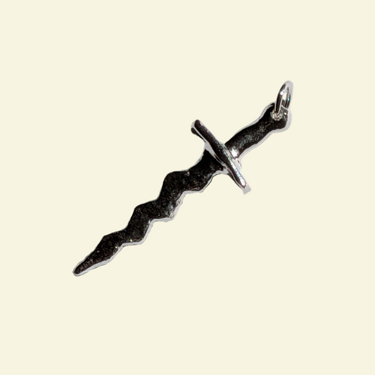 Sword Charm Silver